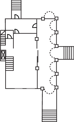 First floor - Villa Castelprile